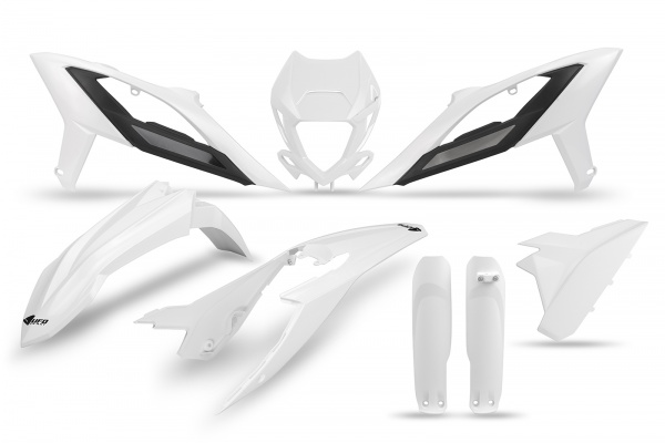 Full Plastic Kit white for Beta RR RACE 2T 250 - RR RACE 2T 300 - RR RACE 4T 350 - RR 4T 400 - RR RACE 2T 125 - RR RACE 2T 2...